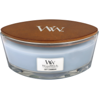 Woodwick Soft Chambray Ellipse Candle